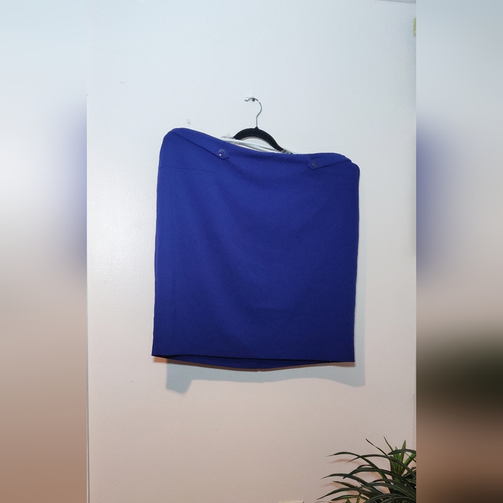 Royal Blue Pencil Skirt